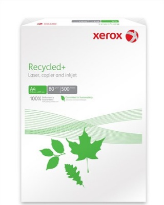 Másolópapír, újrahasznosított, A3, 80 g, XEROX "Recycled Plus"