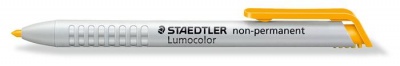 Jelölőkréta adagoló, mindenre író, lemosható (omnichrom), STAEDTLER "Lumocolor 768", sárga