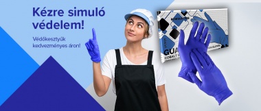 Kézre simuló védelem!